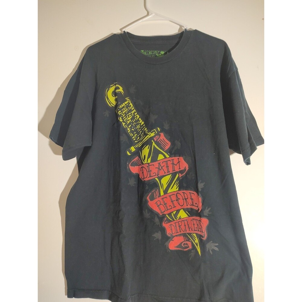 Tee Shirt Tshirt Unisex Seedless Clothing Co. Dagger Death B4 Dirtweed MEN XL